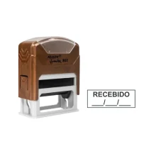 CARIMBO AUTOMATICO 38 X 14 MM (RECEBIDO C/ DATA) PRETO L2 302 NYKON