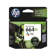 CARTUCHO HP 664 XL / F6V30AB COLOR 8 ML