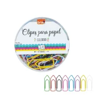 CLIPS COLORIDO Nº 2/0 C/ 50 UN CL2051 BRW