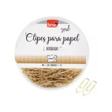 CLIPS DOURADO Nº5 C/ 200 UN CL0501 BRW