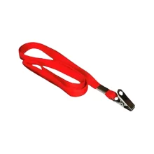 CORDÃO PARA CRACHÁ VERMELHA