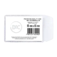 PROTETOR P/ DOCUMENTOS (CNH) 65 X 95 MM 037 DAC