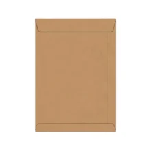 ENVELOPE 17 X 25 CM KRAFT 80G C/ 5 UN