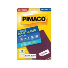 ETIQUETA A5Q 2050 C/ 12 FLS 216 ETQ PIMACO