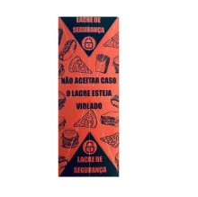 ETIQUETA COUCHE 40X100 MM C/ 500 ETQ DELIVERY VERMELHA DELFIX
