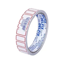 ETIQUETA ADESIVA 12 MM X 22 MM C/ 790 ETQ R-4 DELFIX