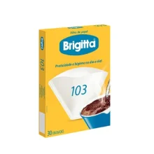 FILTRO P/ CAFÉ 103 C/ 30 UN BRIGITTA