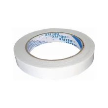 FITA DUPLA FACE 18 MM X 30 M PAPEL TISSUE AVULSA DELFIX