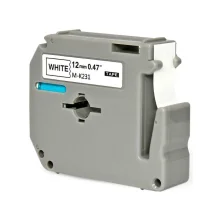 FITA P/ ROTULADORA 12 MM X 8 M 231 BR/PR COMPATÍVEL MASTERPRINT