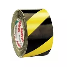 FITA ZEBRADA AMARELO/PRETO 70MM X 100M 975 ADELBRAS (12)