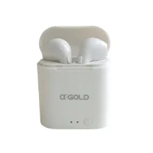 FONE DE OUVIDO SEM FIO BLUETOOTH 5.0 FN-17MINI A GOLD