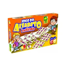 JOGO PEDAGOGICO JOGO DO ALFABETO LETRAS 27 PEÇAS (5ANOS) REF 06 IOB
