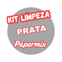 KIT LIMPEZA PRATA 10 ITENS