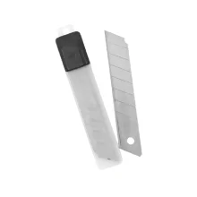 LÂMINA ESTILETE 18 MM LARGA C/ 10 UN MP452 MASTERPRINT