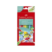 LÁPIS DE COR 12 CORES AQUARELÁVEL 120212G FABER CASTELL