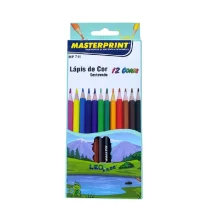 LAPIS DE COR 12 CORES MP711 MASTERPRINT