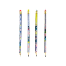 LÁPIS GRAFITE HB N2 SEXTAVADO C/ BORRACHA STITCH 31324 MOLIN