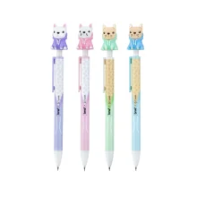 LAPISEIRA 0.7 MM PLASTICA PUG CORES SORTIDAS LP1702 BRW