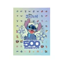 LIVRO 500 ADESIVOS STITCH CULTURAMA