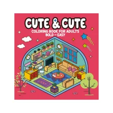 LIVRO INFANTIL PARA COLORIR CUTE E COMFY ADULTS 2ED CAMELOT