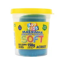 MASSA P/ MODELAR 150G AZUL 073150109 ACRILEX