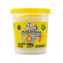 MASSA P/ MODELAR 150G BRANCO NEVE 073150418 ACRILEX