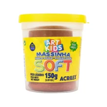 MASSA P/ MODELAR 150G CHOCOLATE 073150814 ACRILEX