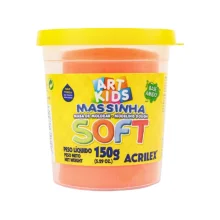 MASSA P/ MODELAR 150G LARANJA 073150105 ACRILEX