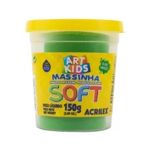 MASSA P/ MODELAR 150G VERDE 073150101 ACRILEX