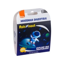MASSA P/ MODELAR DIVERTIDA 30G C/ 4 CORES ASTRONAUTA MM0103 BRW