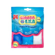 MASSA P/ MODELAR EVA 50G 3 CORES 13017 MAKE