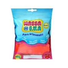 MASSA P/ MODELAR EVA 50G VERMELHA MAKE