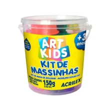 MASSA P/ MODELAR KIT BALDE PEQUENO 150G 40001 ACRILEX