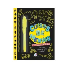 MEU DIÁRIO SECRETO C/ CANETA MÁGICA COISAS DE MENINO CIRANDA CULTURAL