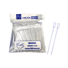 MEXEDOR PLÁSTICO P/ CAFÉ GRANDE C/ 500 UN MEXA BEM