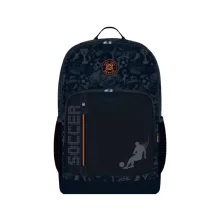 MOCHILA ESCOLAR GRANDE COLLEGE PRETA FUTEBOL 13831 XERYUS