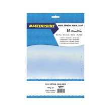 PAPEL A-4 180G PEROLIZADO BRANCO C/ 20 FLS MASTERPRINT