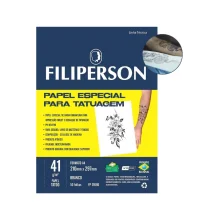 PAPEL P/ TATUAGEM 41G 50 FLS FP01686 FILIPERSON