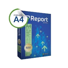 PAPEL SULFITE A-4 75G C/ 500 FLS VERDE REPORT