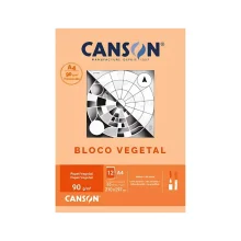 PAPEL VEGETAL A-4 90GR C/ 50 FLS CANSON
