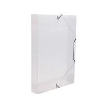 PASTA ABA ELASTICA OFICIO 55 MM LINE CRISTAL 0258 DELLO