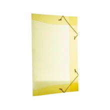 PASTA ABA ELÁSTICA OFICIO LINE AMARELA 0254 DELLO