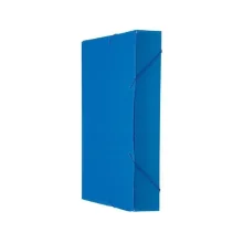 PASTA POLIONDA C/ ABA ELÁSTICA 55 MM AZUL 020409 POLIBRAS