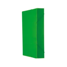 PASTA POLIONDA C/ ABA ELÁSTICA 55 MM VERDE 020408 POLIBRAS