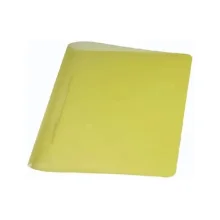 PASTA PP C/ GRAMPO TRILHO PLASTICO AMARELA DELLO