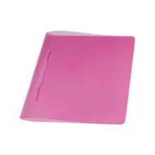 PASTA PP C/ GRAMPO TRILHO PLASTICO ROSA DELLO