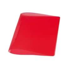 PASTA PP C/ GRAMPO TRILHO PLASTICO VERMELHA DELLO