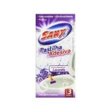 PASTILHA SANITÁRIA ADESIVA C/ 3 UN LAVANDA SANY