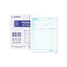 PEDIDO MULTIVIAS AZUL 1/36 104 X 144 MM 50 FLS 4000 SIDGRAPH