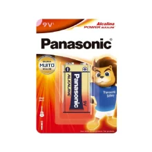 PILHA 9 V ALCALINA PANASONIC